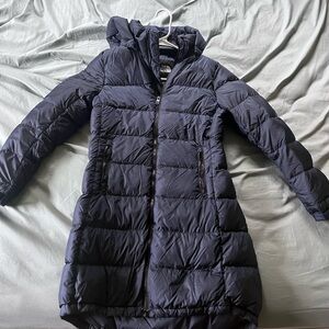The North Face Women's Dark Blue Puffer Jacket
